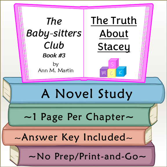 The Babysitters Club The Truth About Stacey Novel Study