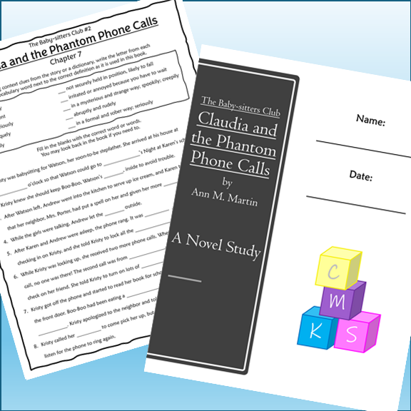 The Babysitters Club Novel Study Bundle
