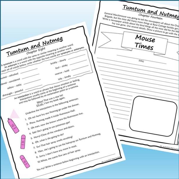 Tumtum and Nutmeg Novel Study
