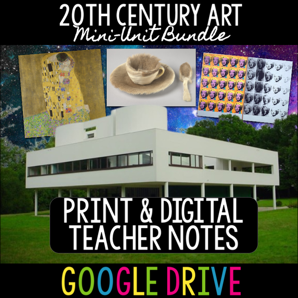 20th C. Art Mini-Unit Bundle - AP Art History