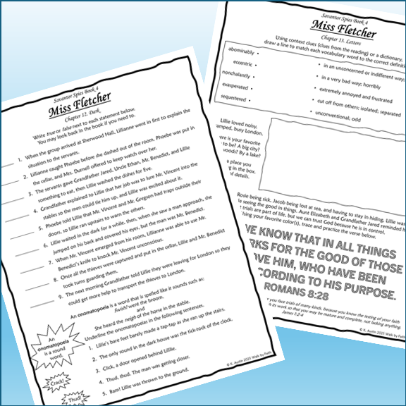 Miss Fletcher Novel Study