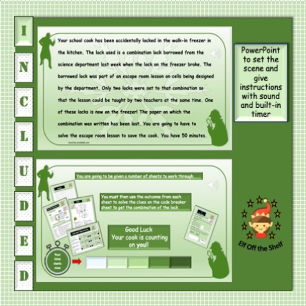 Plant and Animal Cells - Structure, Differences, Specialisation - Escape Room