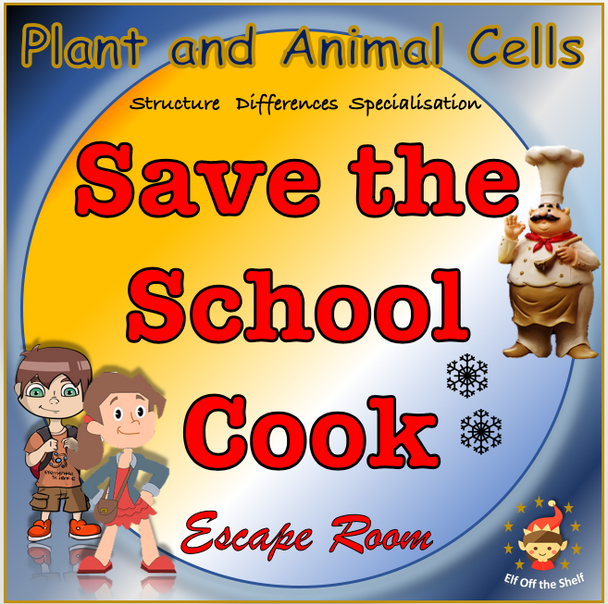 Plant and Animal Cells - Structure, Differences, Specialisation - Escape Room