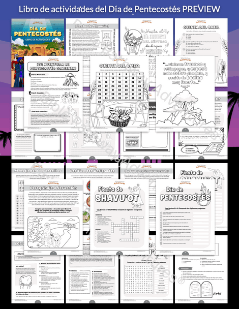Libro de actividades del Día de Pentecostés Libro de actividades del Día de Pentecostés