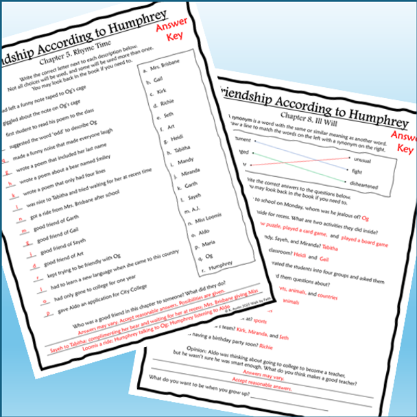 Friendship According to Humphrey