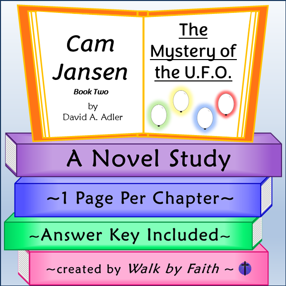Cam Jansen The Mystery of the U.F.O. Novel Study