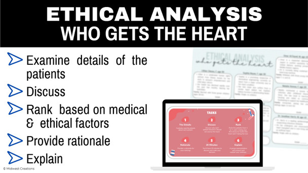 Medical Ethics: Organ Transplant Case Study | Healthcare Health Science Activity