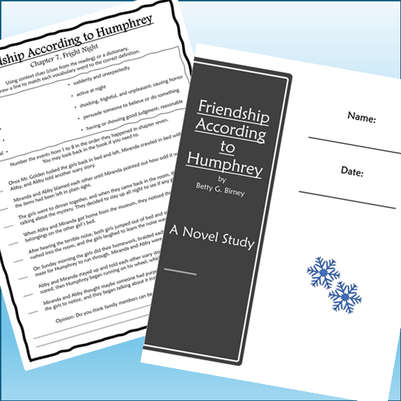 Humphrey Novel Study Bundle