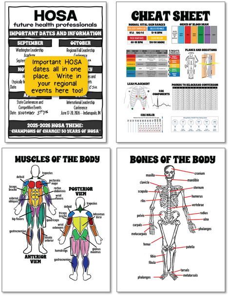 THE ULTIMATE 2025-2026 HEALTH SCIENCE TEACHER PLANNER- PDF PRINTABLE VERSION