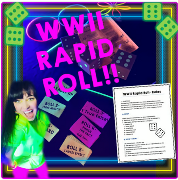 WWII RAPID ROLL!!- a WWII review game!