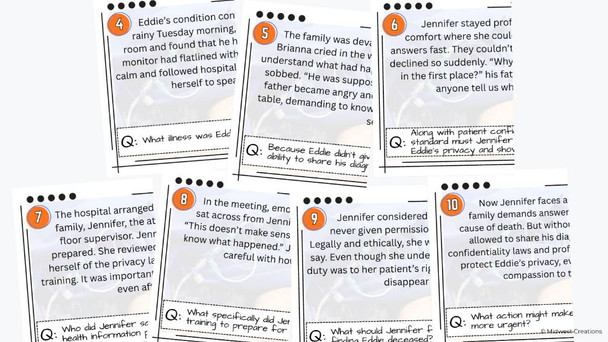 Healthcare Legal & Ethical Responsibilities | Patient Privacy Case Study + Hunt