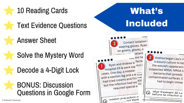 Infection Control & PPE Activity | Case Study | High School Health Science Infection Control & PPE Activity | Case Study | High School Health Science