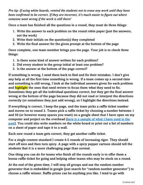 Writing & Solving Inequalities Group Review Activity | Grade 7 Math