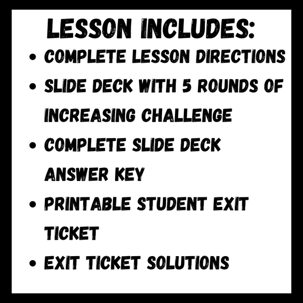 Equation Maker | 8th Grade Variables On Both Sides Google Slide Activity