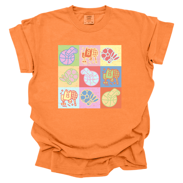 Vintage Athletic PE Shirt - Comfort Colors 