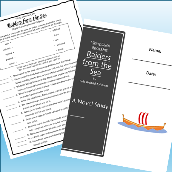 Raiders from the Sea Viking Quest Book One Novel Study