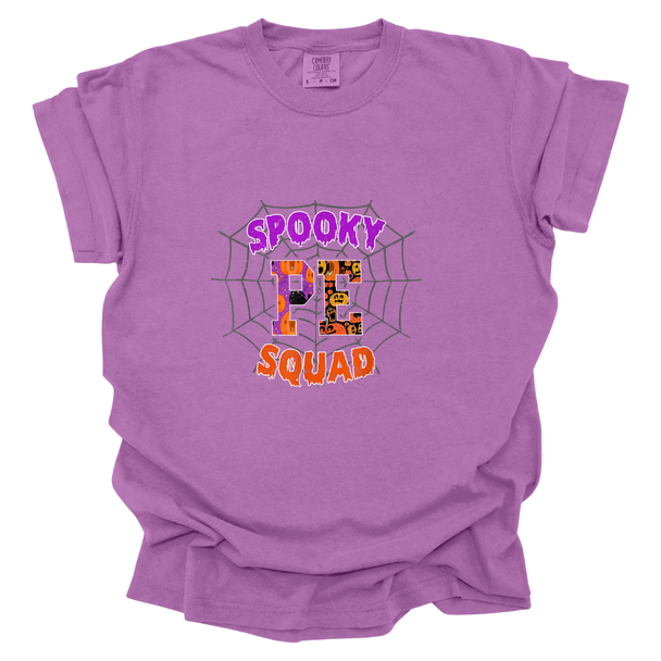 Spooky PE Squad Comfort Colors T-Shirt