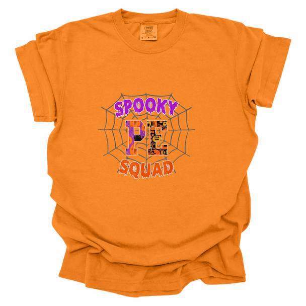 Spooky PE Squad Comfort Colors T-Shirt
