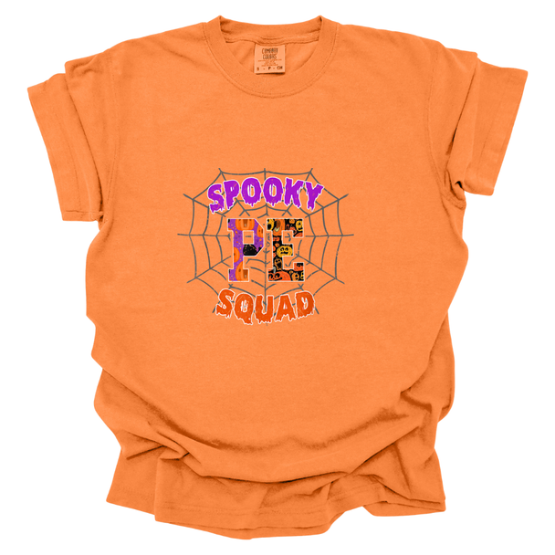 Spooky PE Squad Comfort Colors T-Shirt
