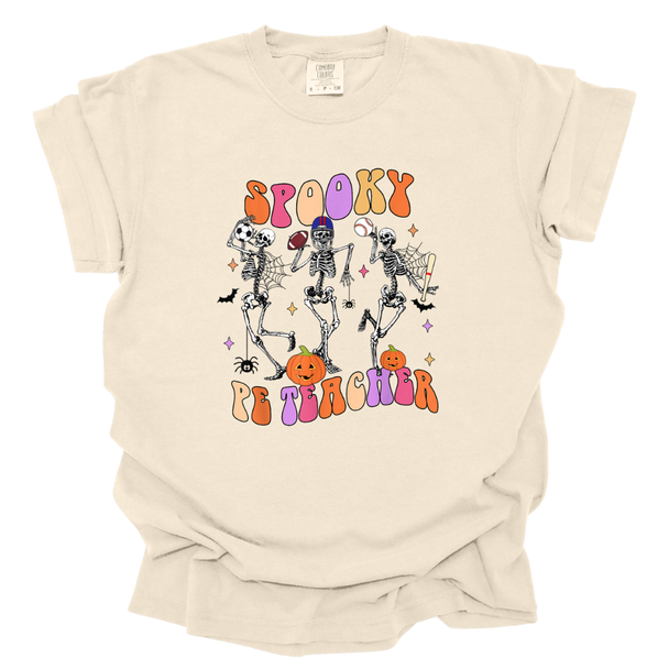 Spooky Sporty PE Teacher - Comfort Colors T-Shirt