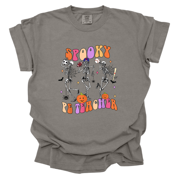 Spooky Sporty PE Teacher - Comfort Colors T-Shirt