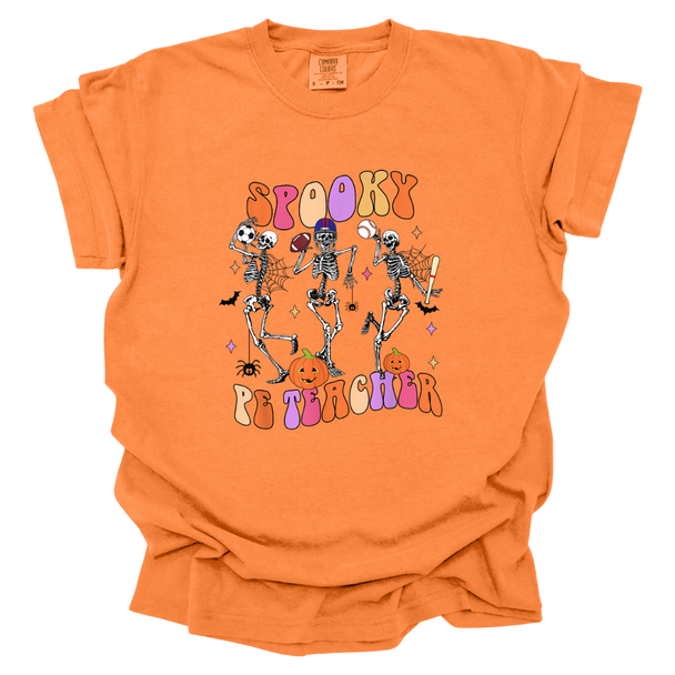 Spooky Sporty PE Teacher - Comfort Colors T-Shirt