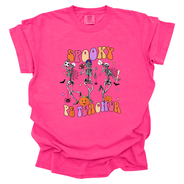 Spooky Sporty PE Teacher - Comfort Colors T-Shirt