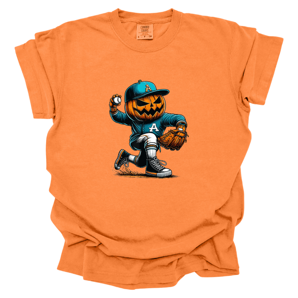 Halloween Baseball Comfort Colors T-Shirt