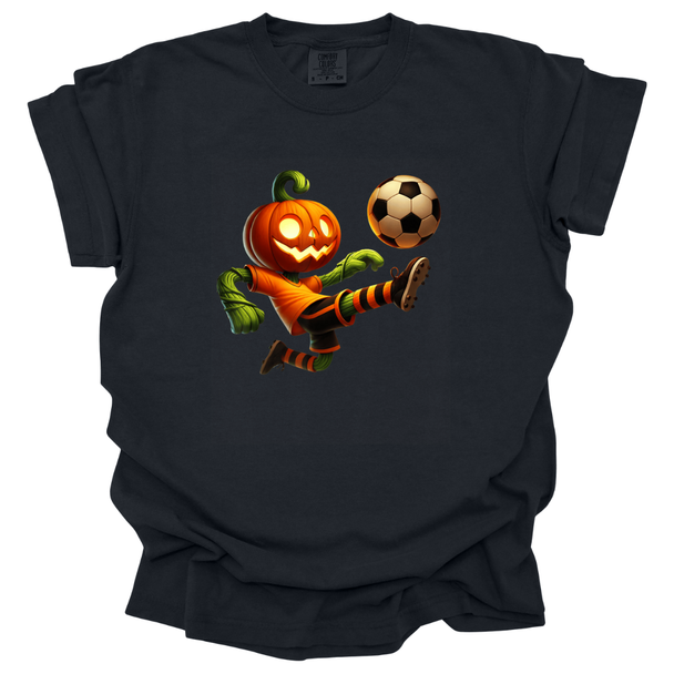 Boo-tiful Soccer Shirt for Halloween - Comfort Colors