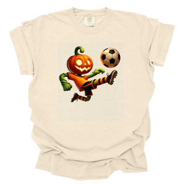 Boo-tiful Soccer Shirt for Halloween - Comfort Colors