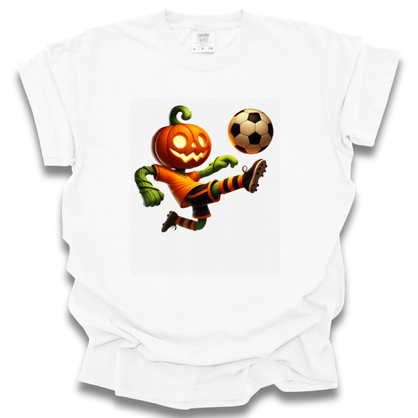 Boo-tiful Soccer Shirt for Halloween - Comfort Colors
