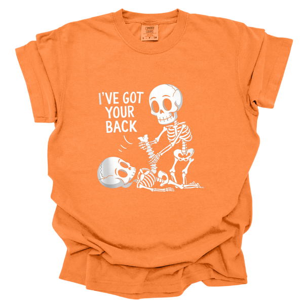 I've Got You're Back Skeleton Comfort Colors T-Shirt
