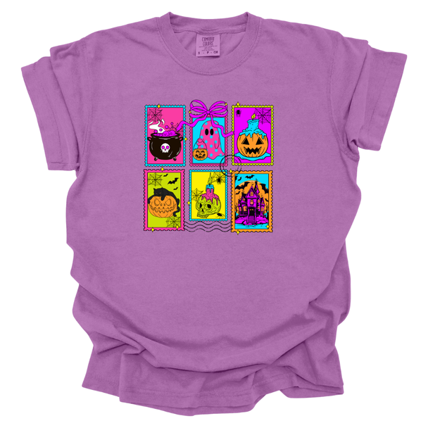 Neon Halloween Comfort Colors T-Shirt