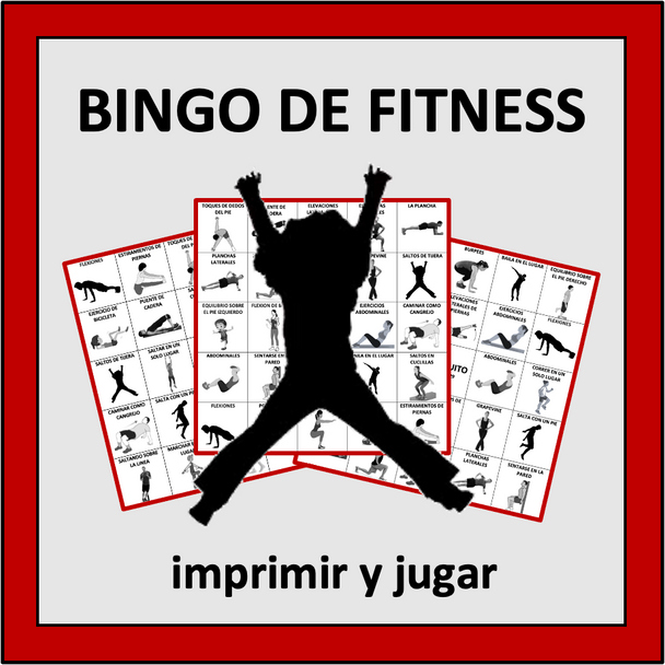 Bingo de fitness Bingo de fitness