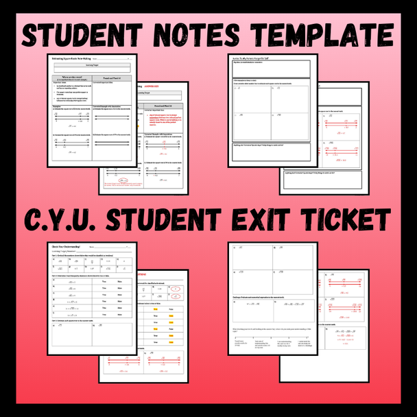 Estimating Square Roots BTC Thin Slicing Lesson | Grade 8 Math