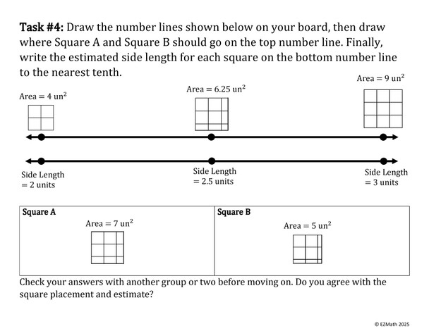 Estimating Square Roots BTC Thin Slicing Lesson | Grade 8 Math
