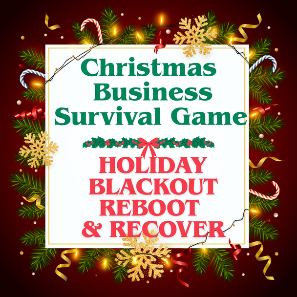 Holiday Blackout: Reboot & Recover | Christmas Business Survival Game Activity