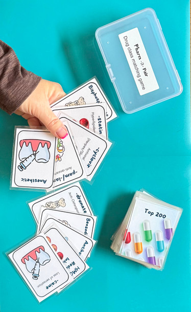 Pharm-a-Pair Deck of Cards - Shipped to you