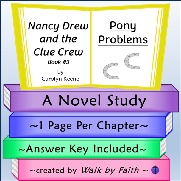 Nancy Drew and the Clue Crew Pony Problems Novel Study
