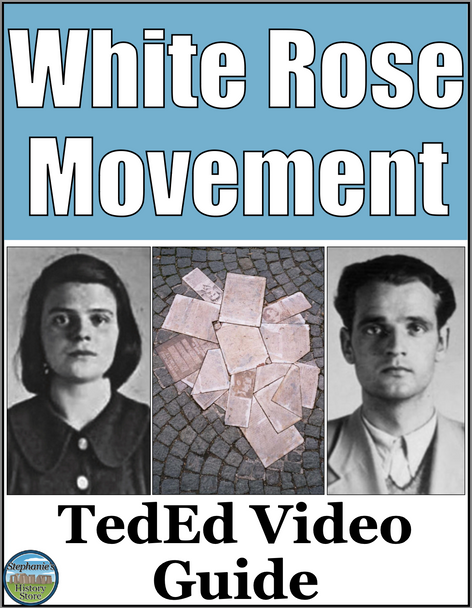 Holocaust Resistance Activity White Rose Movement Video Guide Analysis