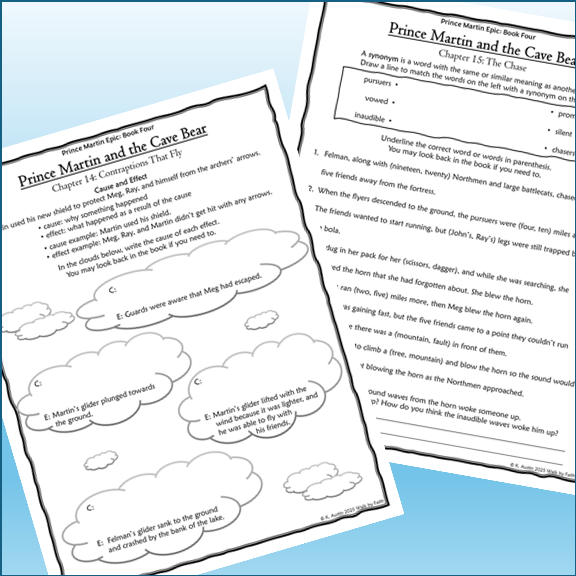 Prince Martin and the Cave Bear Novel Study