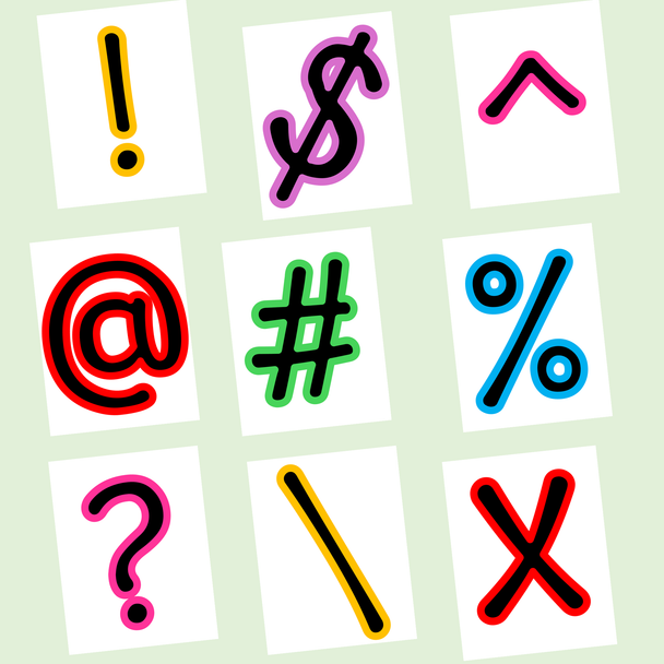 Printable Black and Bright Bulletin Board Large Alphabet Letters, Large Alphabet