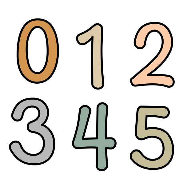 Printable Boho Bulletin Board Letters Bundle Pack, Large Alphabet Letters