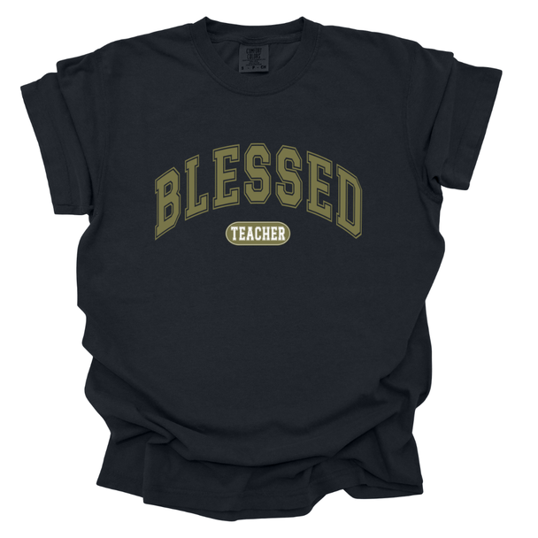 Blessed Teacher Comfort Colors T-Shirt