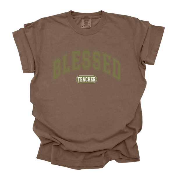 Blessed Teacher Comfort Colors T-Shirt
