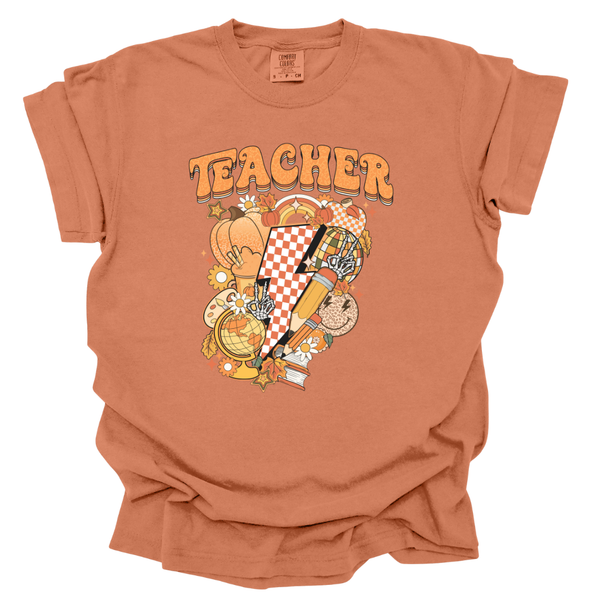 Teacher Fall Vibes Comfort Colors