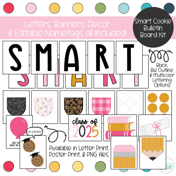 Smart Cookie - Graduation -May Bulletin Board Kit by Creatively Taught