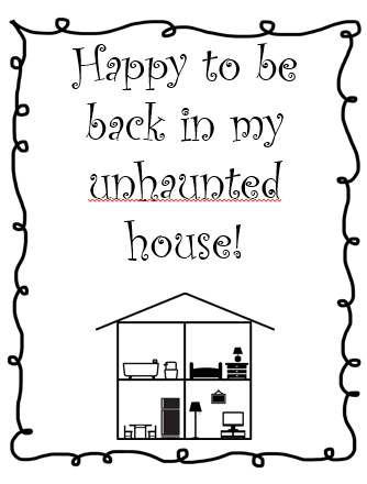 Escape from the Haunted House Printable Halloween Escape Room