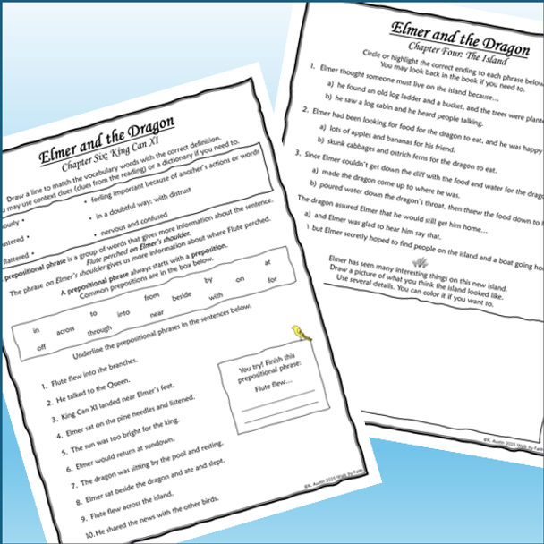 My Father's Dragon Novel Study Bundle