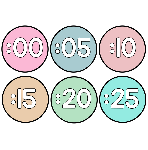 Printable Boho Minimalist Name Slips, Timecards, Alphabet letters Bundle Pack